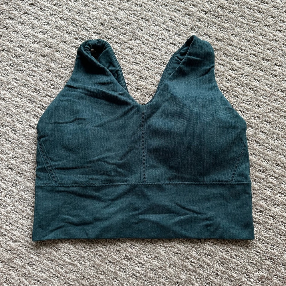 All in Motion Deep Green Athletic Bra